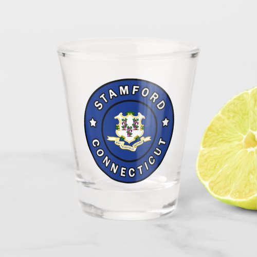 Stamford Connecticut Shot Glass