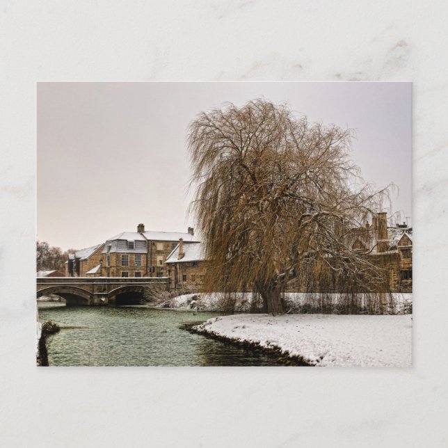 Stamford in Winter Postcard (Front)