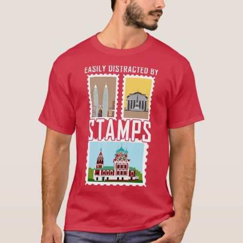 Stamp collecting 10 T_Shirt