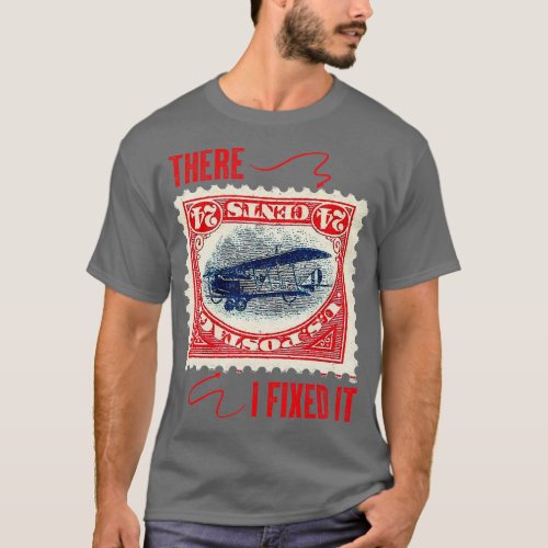 Stamp Collecting Fix Hobby Collector  T_Shirt