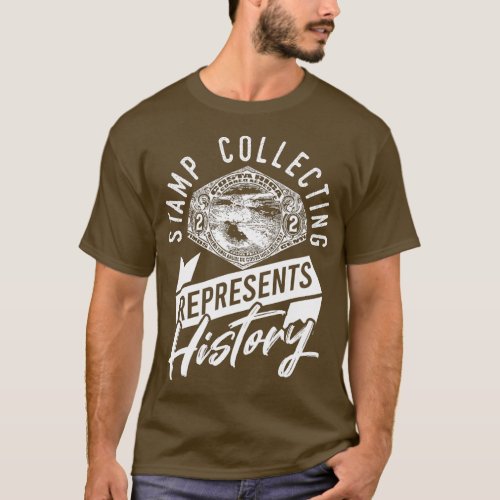 Stamp Collecting History Design TShirt