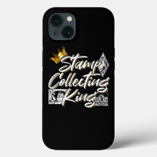 Stamp Collecting King For A Philatelist iPhone 13 Case