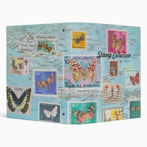 Stamp Collection Binder