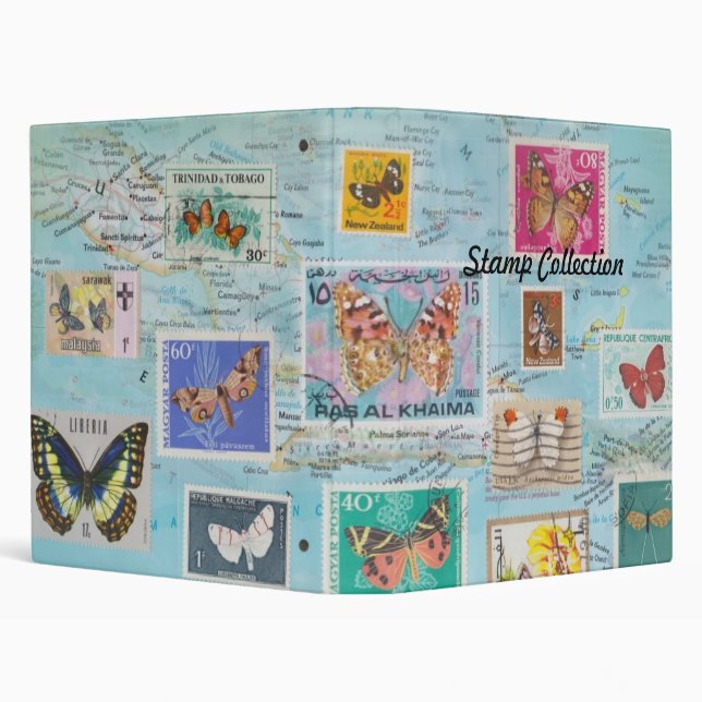 Stamp Collection Binder (Background)