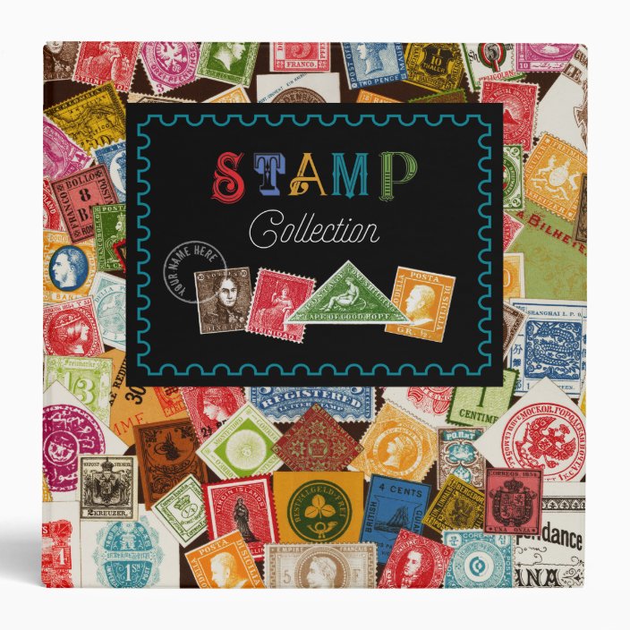 Stamp Collector 3 Ring Binder