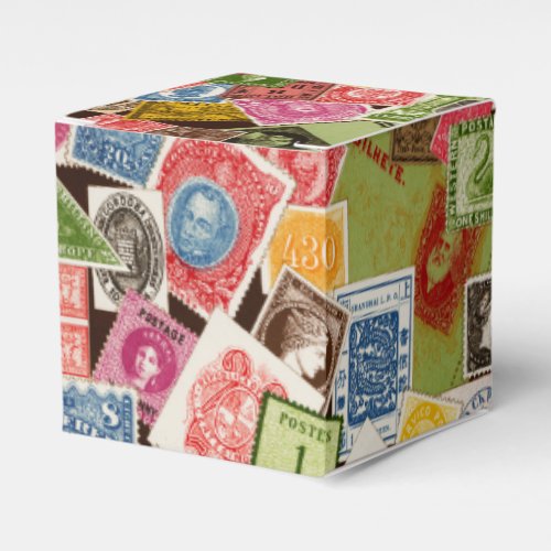 Stamp Collector Favor Box