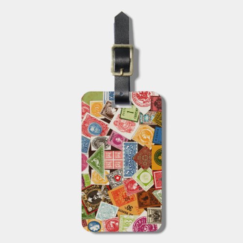 Stamp Collector Luggage Tag