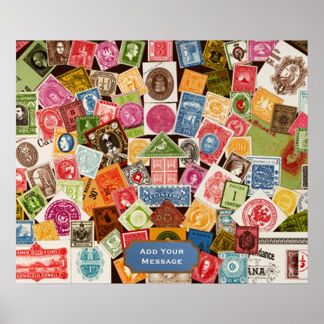 Stamp Collector Poster (Front)