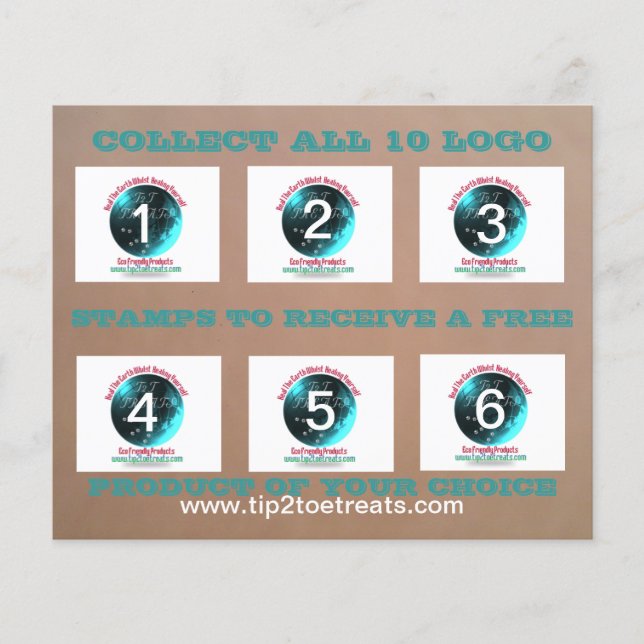 Stamp Coupon Book Flyer (Front)