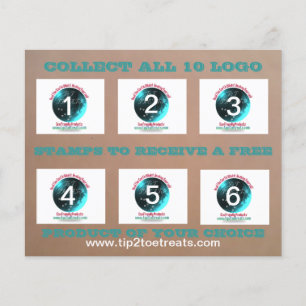 Stamp/coupon Cards Flyer