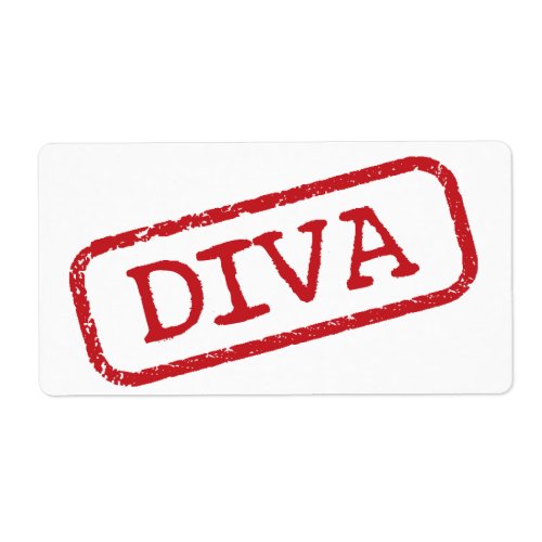 Stamp It DIVA Label