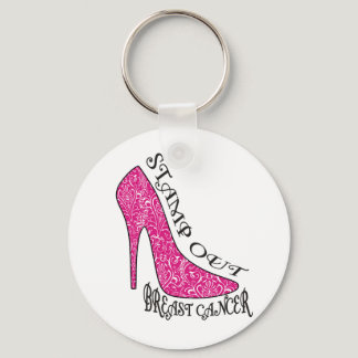Stamp Out Breast Cancer Keychain