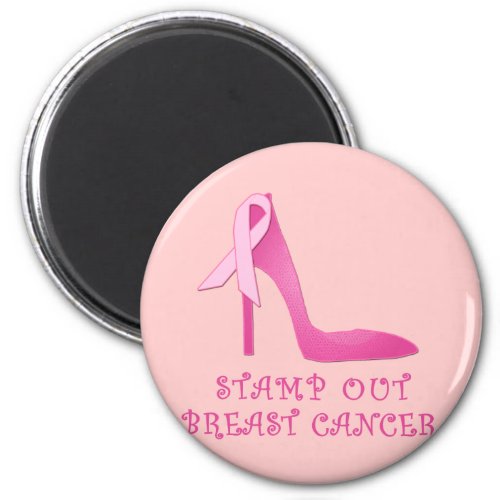 Stamp Out Breast Cancer Products Magnet