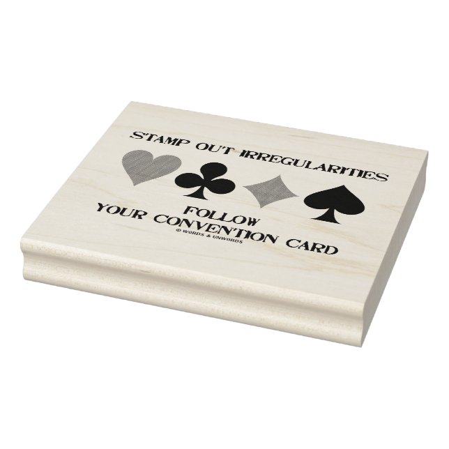 Stamp Out Irregularities Follow Convention Card (Stamp)