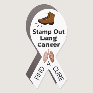 Stamp Out Lung Cancer Car Magnet