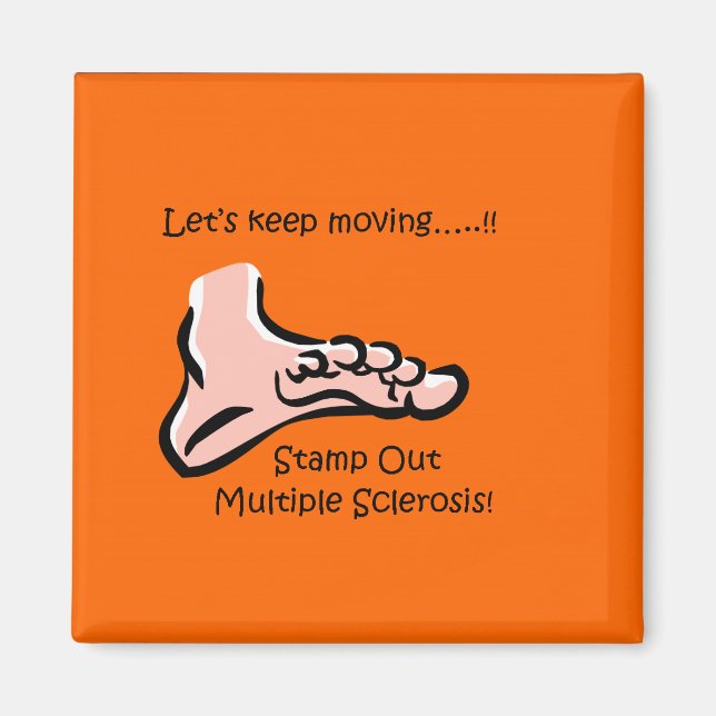 Stamp Out MS magnet (Front)