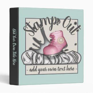 Stamp Out Sexism Binder