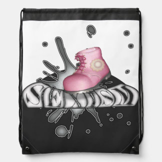 Stamp Out Sexism Drawstring Bag