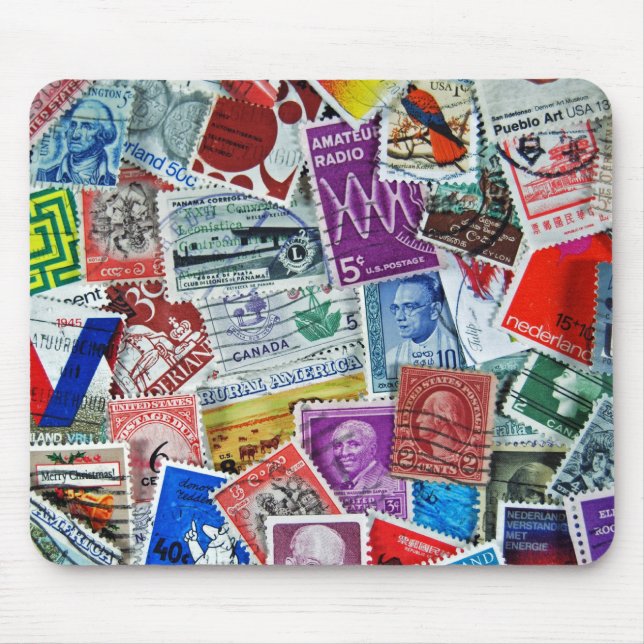 Stamp Pad Mouse Pad (Front)