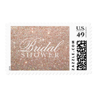 Stamp - Rose Gold Glit Bridal Shower