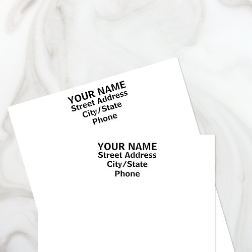Stamp Your Name  Address _ Self Inking