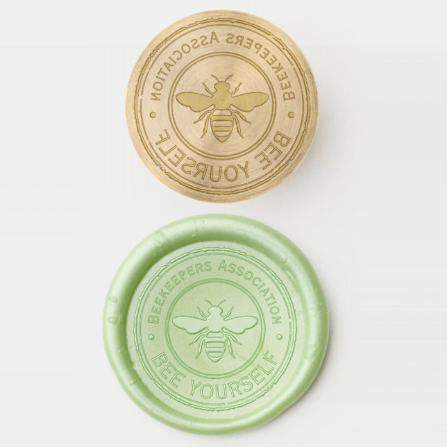 Stamp - YOUR TEXT - BEE 1 - Fan Fun (Stamped)