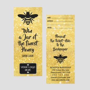 Stamp - YOUR TEXT - BEE 1 - Fan Fun Ticket