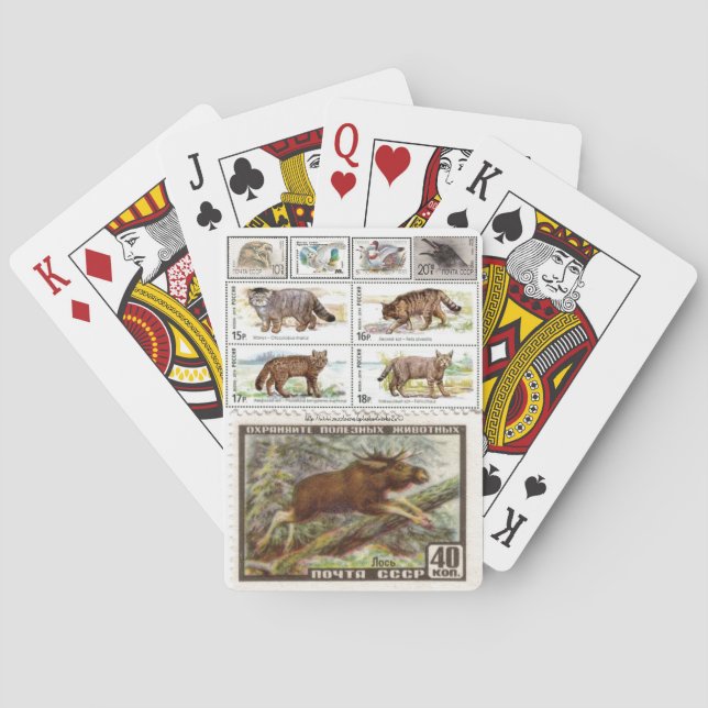 "Stamped" Poker Cards (Back)