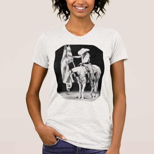 Stampede Prayers (ballpoint) T-Shirt (Front)