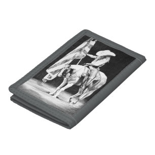 Stampede Prayers (ballpoint) Tri-fold Wallet