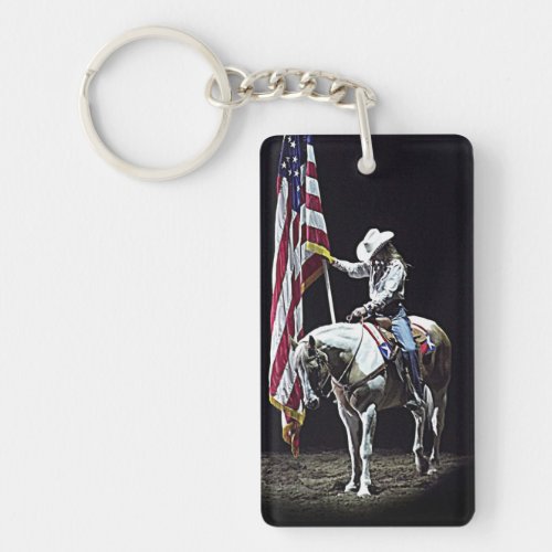 Stampede Prayers Keychain