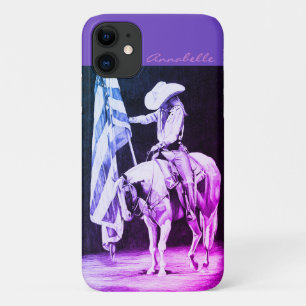 Stampede Prayers (purple) iPhone 11 Case