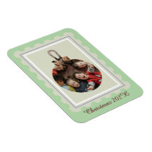 Stamps Christmas Ornament Custom Photo Holiday