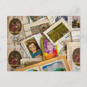 Stamps Post Card