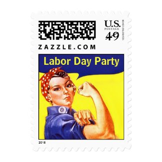Stamps Vintage Rosie The Riveter Labor Day Party!