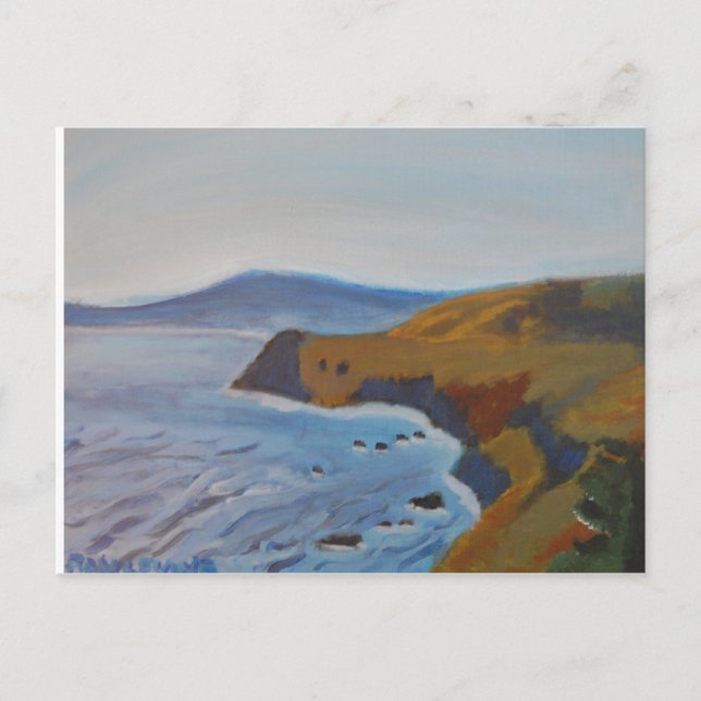 Stan Levine"Muir Beach Overlook" Postcard (Front)