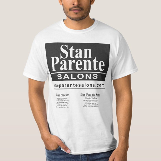 Stan Parente Salons T-Shirt (Front)