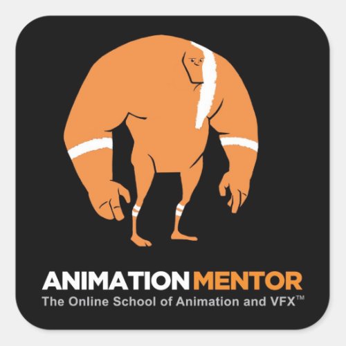 Stan Square Sticker _ Animation Mentor