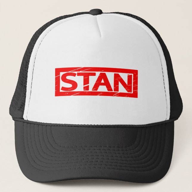 Stan Stamp Trucker Hat (Front)