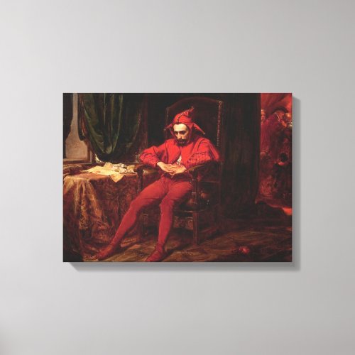 Stańczyk By Jan Matejko Canvas Print