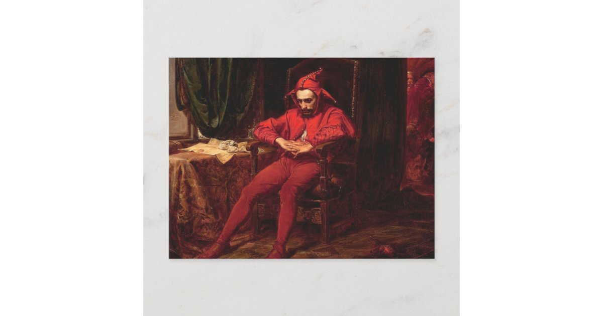 Stańczyk By Jan Matejko Postcard | Zazzle