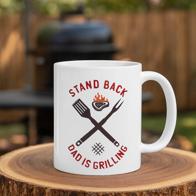 Stand Back Dad Is Grilling Coffee Mug (Creator Uploaded)