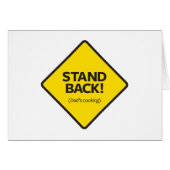 Stand Back (Dad's Cooking) (Front Horizontal)