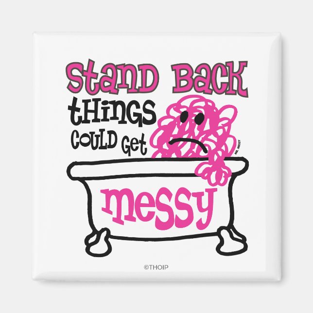 Stand Back Magnet (Front)