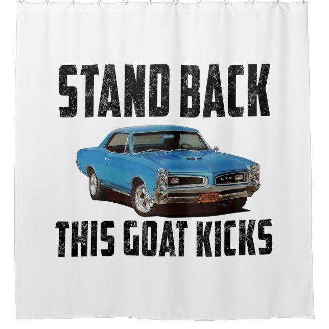 Stand Back Shower Curtain (Front)