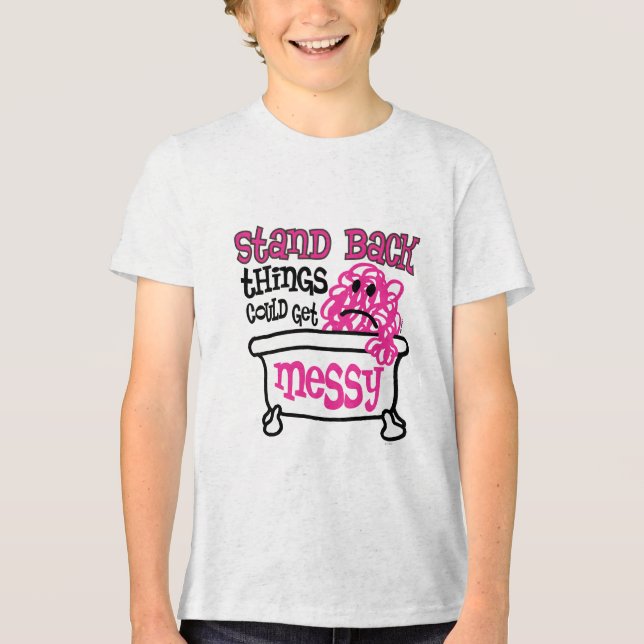 Stand Back Tri-Blend Shirt (Front)