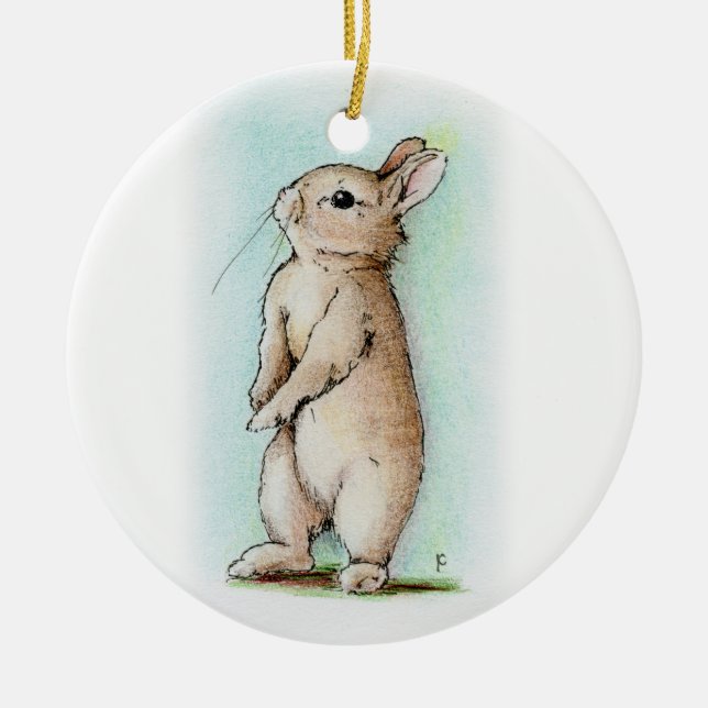 Stand Ceramic Ornament (Front)