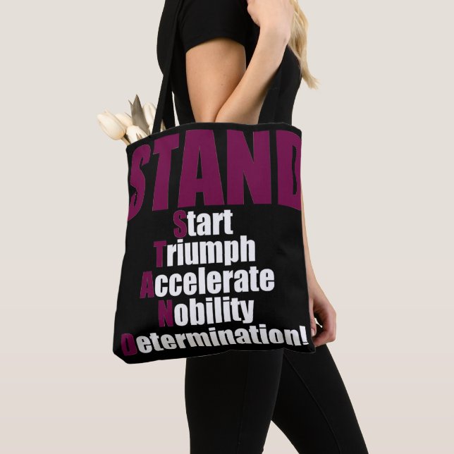 STAND Collection Tote Bag (Close Up)