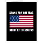 Stand For Flag Kneel At Cross