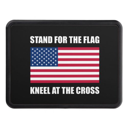 Stand For Flag Kneel At Cross Hitch Cover